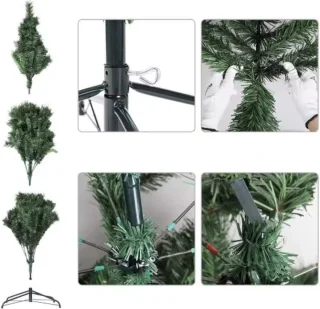MyLucinda Kunstkerstboom 180cm PVC met metalen standaard