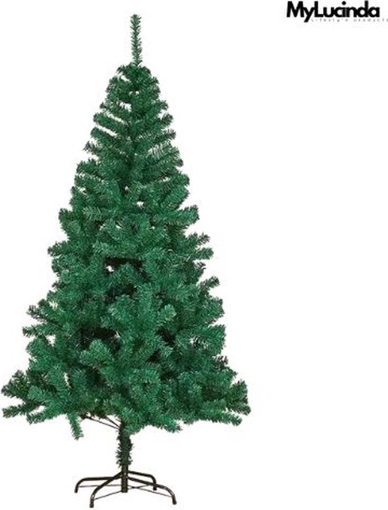 MyLucinda Kunstkerstboom 180cm PVC met metalen standaard