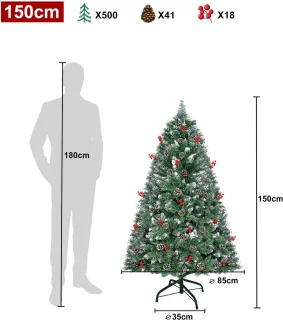 NAIZY Kunstkerstboom 150 cm