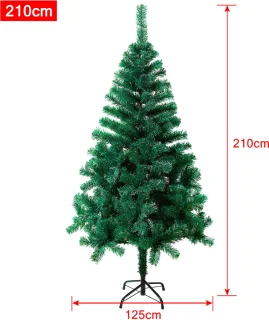 NAIZY Kunstkerstboom 210 cm PVC