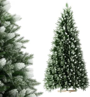 NAIZY kunstkerstboom 225 cm met houten voet