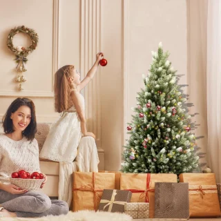 NAIZY Kunstkerstboom Dennenboom 150 cm