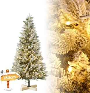 NAIZY Kunstkerstboom Dennenboom 180 cm