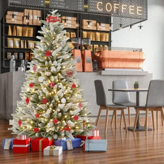 NAIZY Kunstkerstboom Dennenboom 180 cm