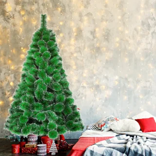 NAIZY Kunstkerstboom PVC 120 cm Dennenboom met standaard