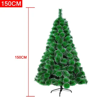NAIZY Kunstkerstboom PVC 150 cm Dennenboom met standaard