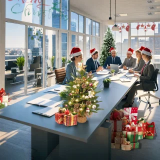 NAIZY Mini Kunstkerstboom 60 cm