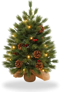 NAIZY Mini Kunstkerstboom 60 cm
