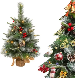 NAIZY mini kunstkerstboom tafelmodel 60 cm
