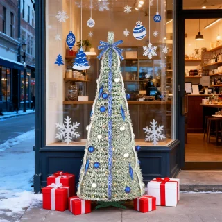 NAIZY Pop-up kerstboom 150 cm