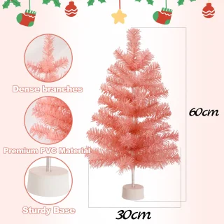 NETTLIFE Mini Kunstkerstboom 60 cm