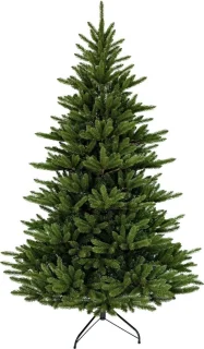 Niceey Kunstkerstboom 215cm Groen Metalen Standaard