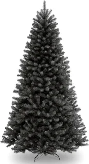 Noordvallei Spar Kunstkerstboom 225 cm Zwart