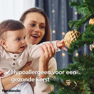 Nordlandia Kunstkerstboom 180 cm Groen Metalen Standaard