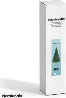 Nordlandia Kunstkerstboom 180 cm Groen Metalen Standaard