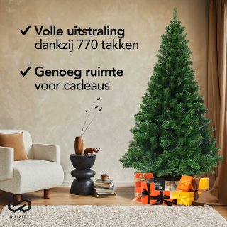 Wat vinden we goed aan de Nordlandia Kunstkerstboom 210 cm