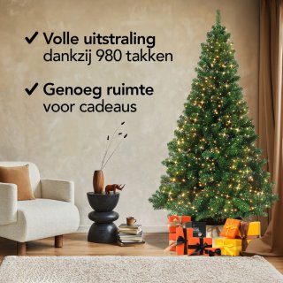 Wat vinden we goed aan de Nordlandia Kunstkerstboom 240 cm