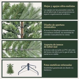 Nordmann Den Kunstkerstboom 210 cm