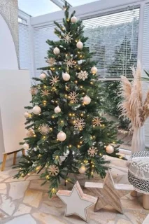 Nordmannspar Kunstkerstboom 180 cm