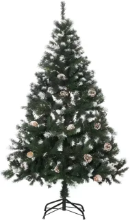 Norvia kunstkerstboom met sneeuw 180 cm