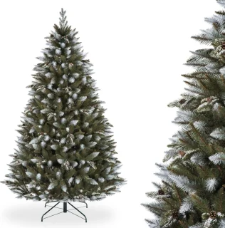 Novatom - Kerstboom Besneeuwde Spar 220 cm (PVC/PE)