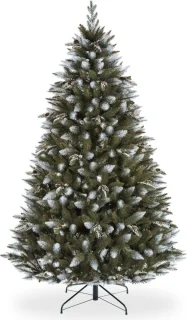 Novatom - Kerstboom Besneeuwde Spar 220 cm (PVC/PE)