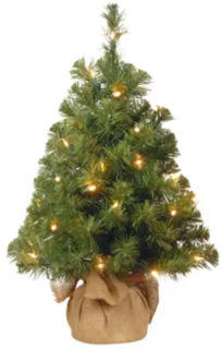 NTC Noble Table Tree Burlap Kunstkerstboom