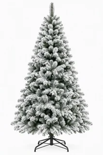 Nutrella kunstkerstboom besneeuwd, 182,88 cm