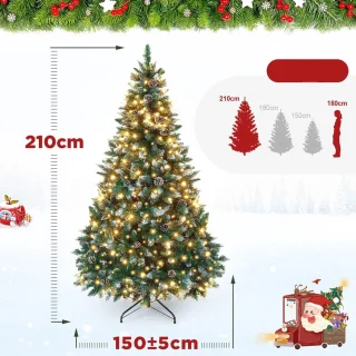 Odenneboom Kunstkerstboom 210 cm