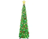 Omgoods kunstkerstboom 150 cm met lichtjes