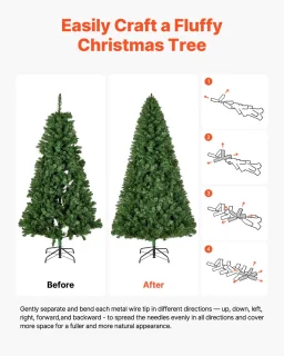 Onbekend merk - Kunstkerstboom PVC 180 cm