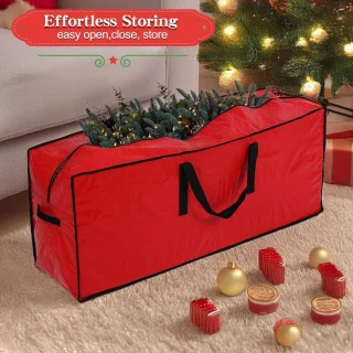 Opberghoes kunstkerstboom 250 cm groen