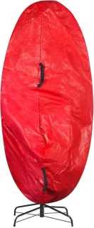 Opberghoes kunstkerstboom 6 voet - Rood