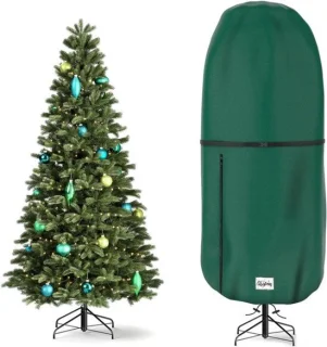 Opberghoes voor kerstboom rechtop verstelbaar waterdicht