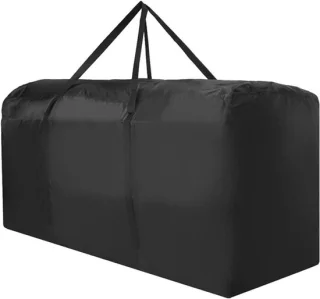 Opbergtas kerstboom 122 x 39 x 55 cm zwart