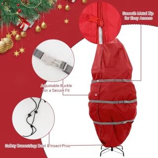 Opbergtas kerstboom 152x76 cm