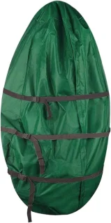 Opbergtas kerstboom 26 x 21.2 x 10.6 cm zilver