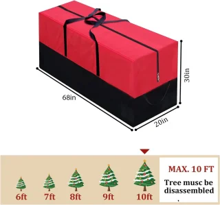 Opbergtas kerstboom tot 240 cm