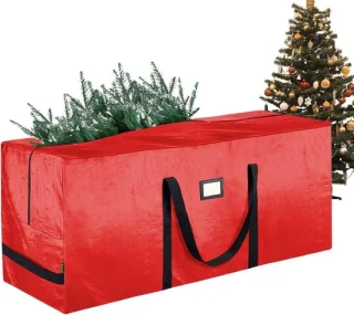Opbergtas Kunstboom rood
