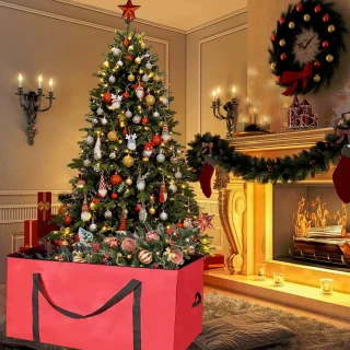 Opbergtas kunstkerstboom 122x38x51 cm