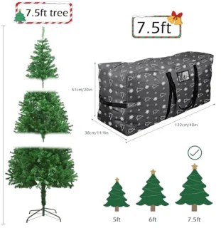 Opbergtas kunstkerstboom 220 cm