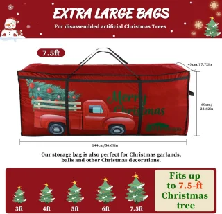 Opbergtas kunstkerstboom 7,5 m