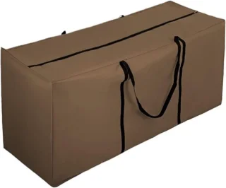 Opbergtas voor kerstboom 78x50x34 cm bruin