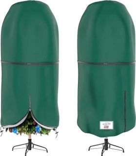 Opbergtas voor kerstboom en decoraties - groen