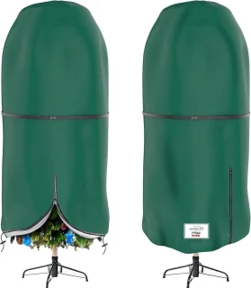 Opbergtas voor kerstboom en decoraties - groen