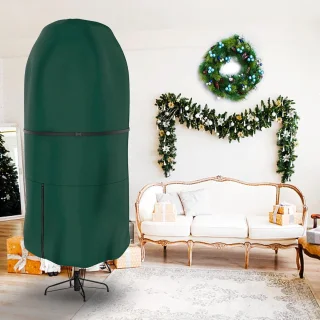 Opbergtas voor kerstboom en decoraties - groen