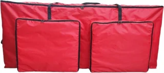 Opbergtas voor kunstkerstboom 122x38x51 cm - Rood