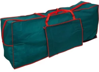 Opbergtas voor kunstkerstboom 125 cm met zijvak