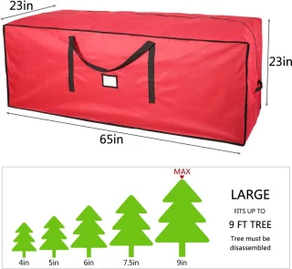 Opbergtas voor kunstkerstboom 270 cm - Oxford