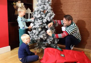 Opbergtas voor kunstkerstboom 9 ft
